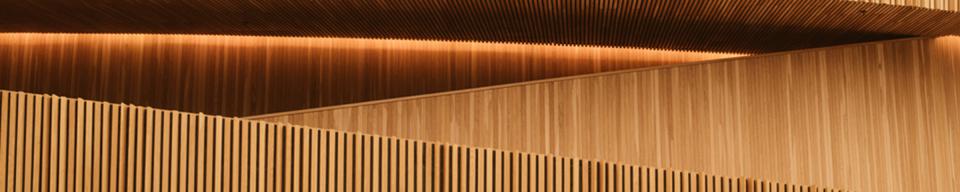 Golden Wood External Building Cladding